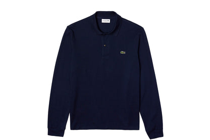 Classic Fit Long-Sleeve Polo Shirt