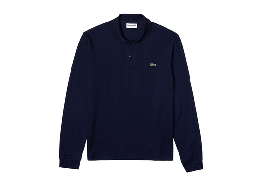 Classic Fit Long-Sleeve Polo Shirt