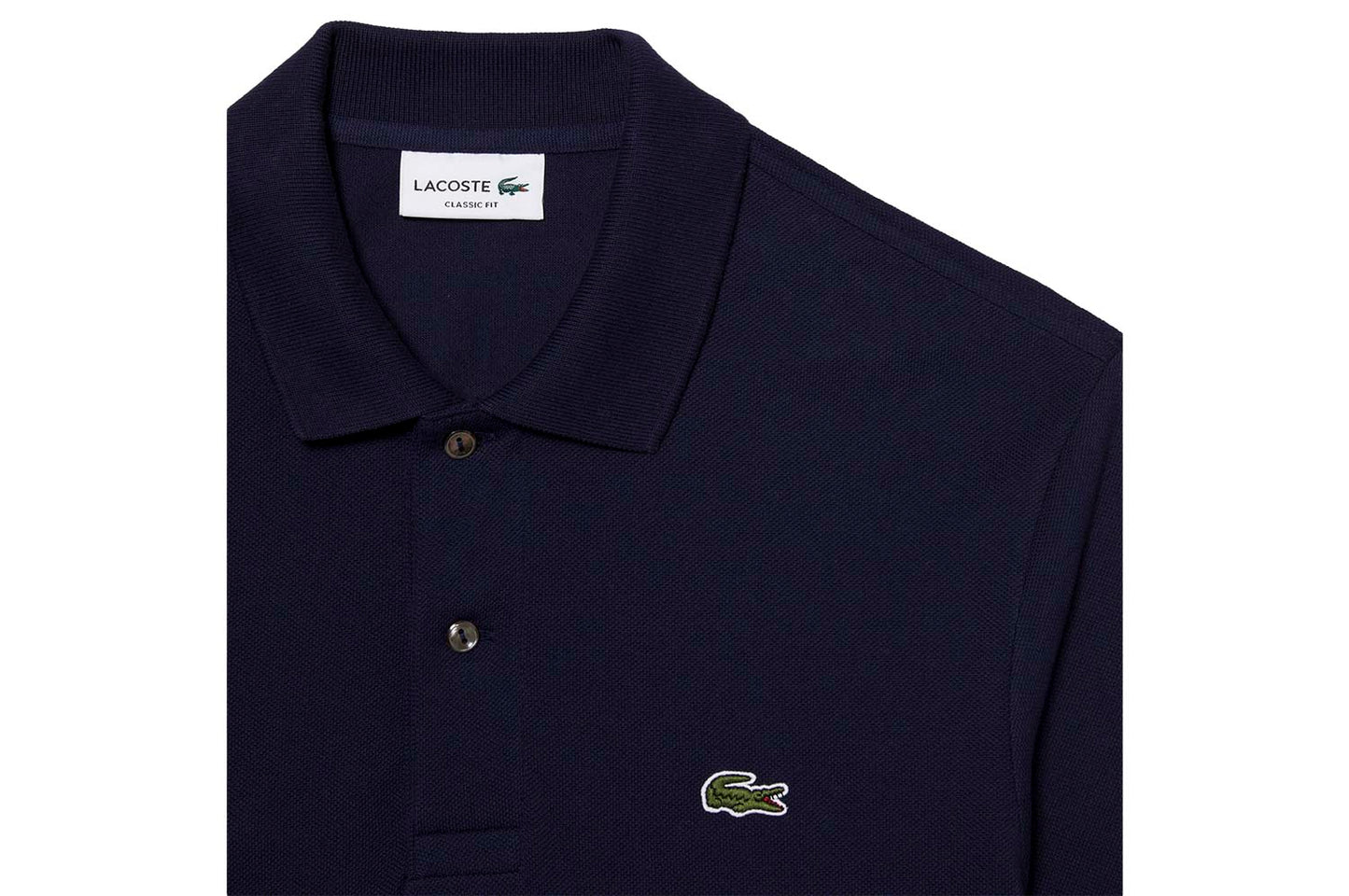 Classic Fit Long-Sleeve Polo Shirt