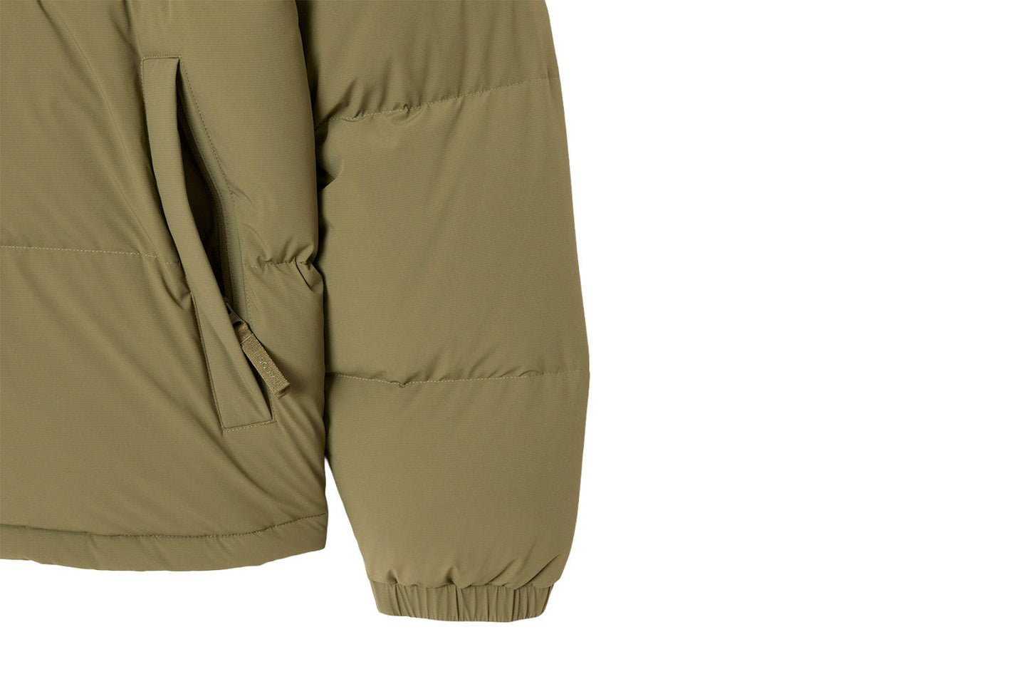 Down jacket with hood
