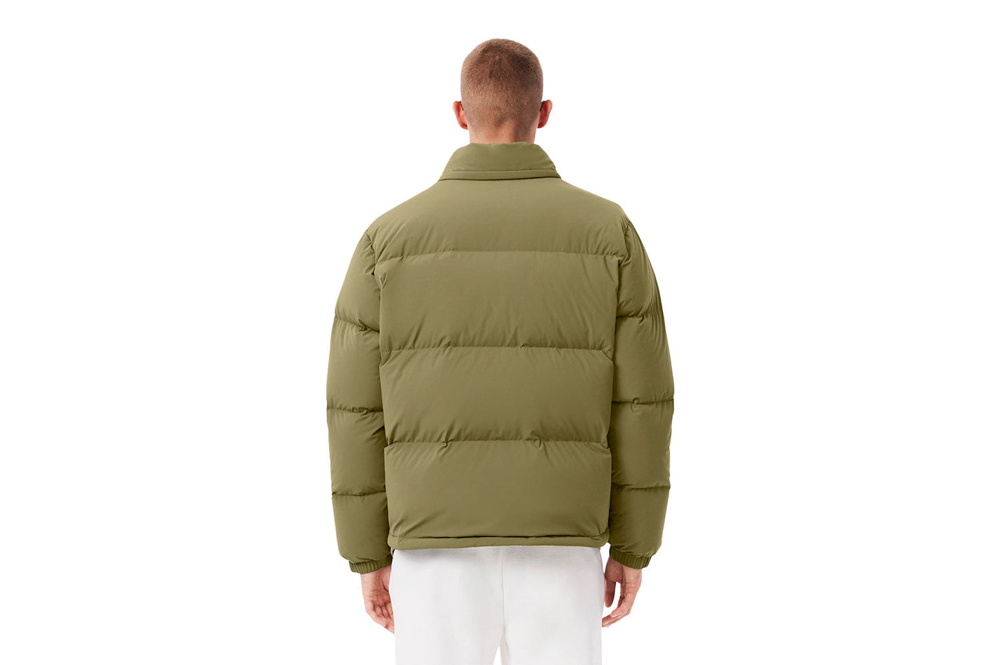 Down jacket with hood