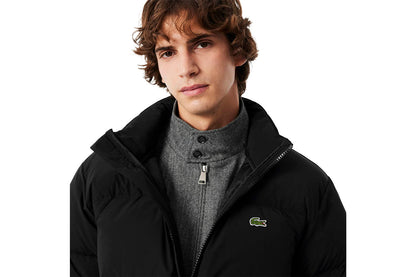 Down jacket with hood
