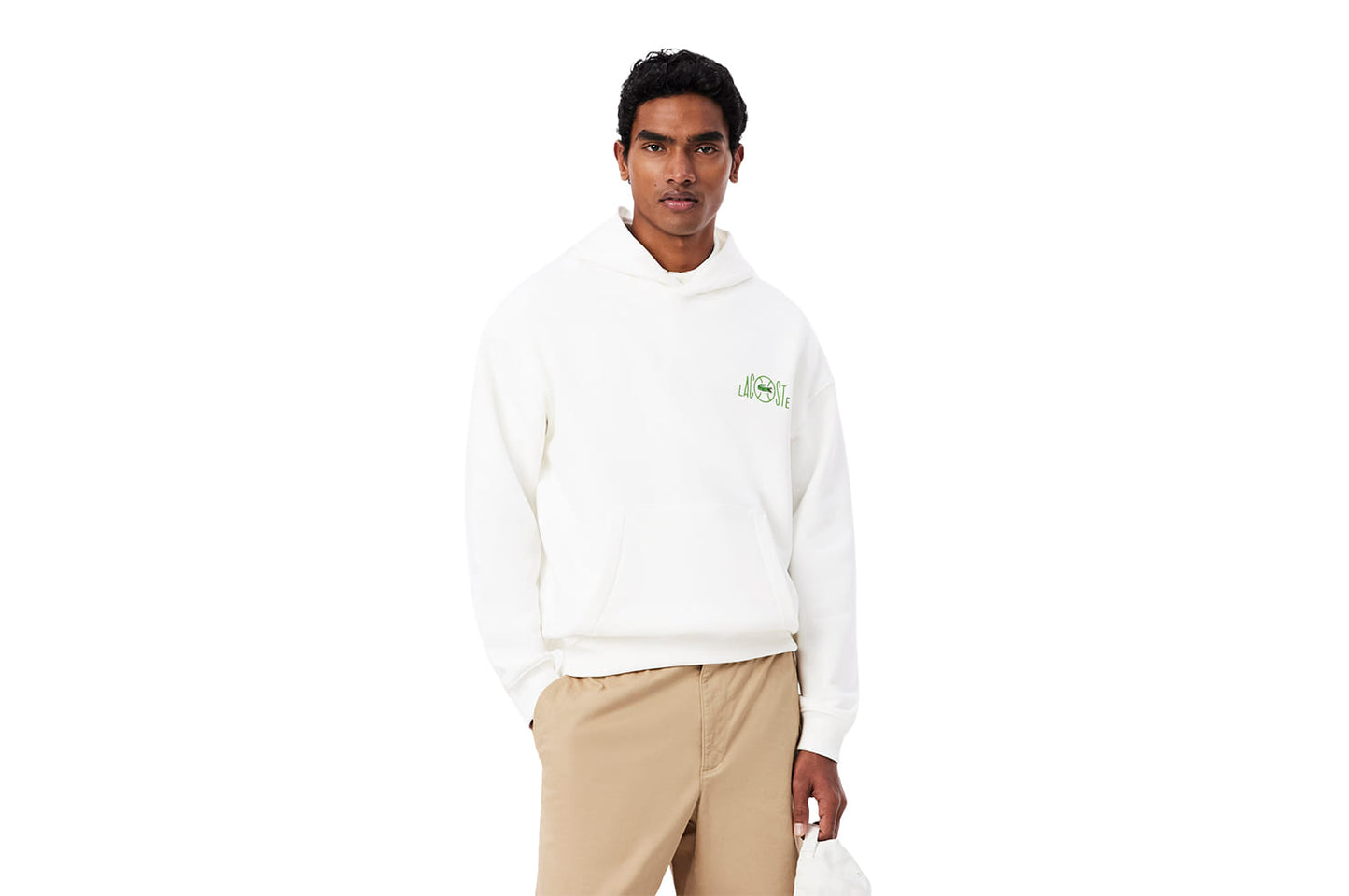 Loose Fit Print Hoodie