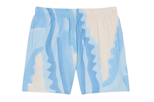 Mid Length Swim Trunks