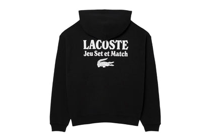 Multi Print Fleece Hoodie