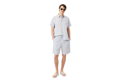 Relaxed Fit Striped Shorts