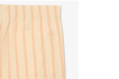 Relaxed Fit Striped Shorts