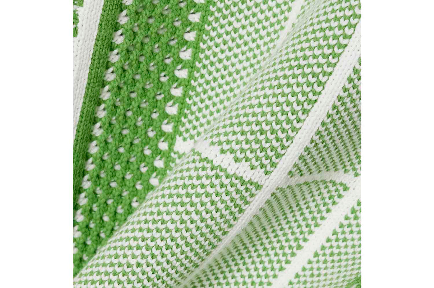 Tennis Court Graphic Jacquard Sweater