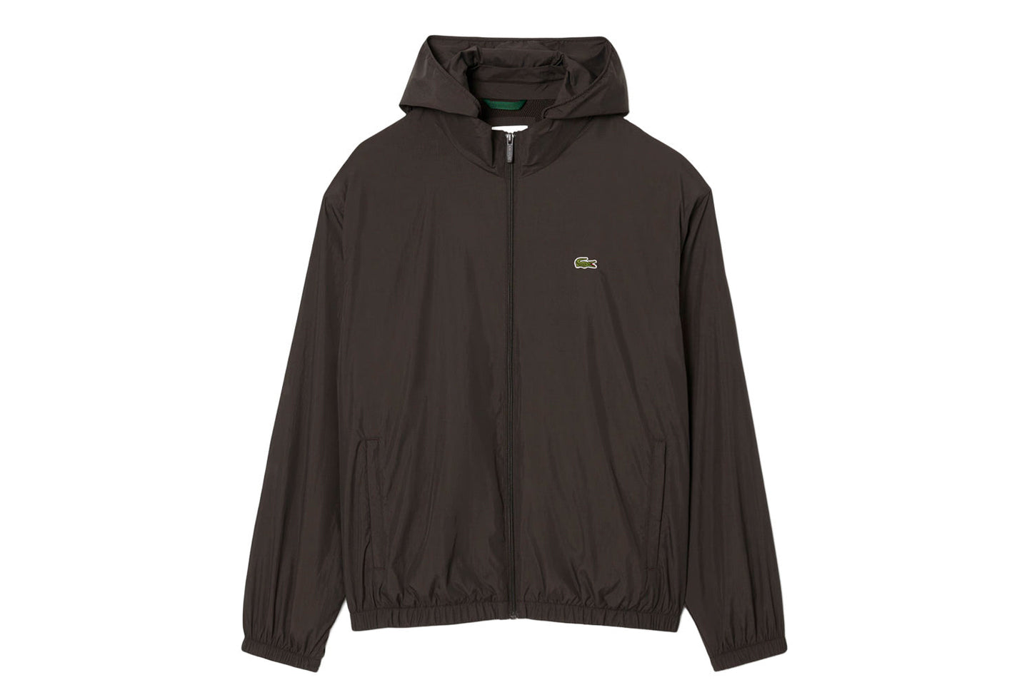 Water-repellent training jacket with hood