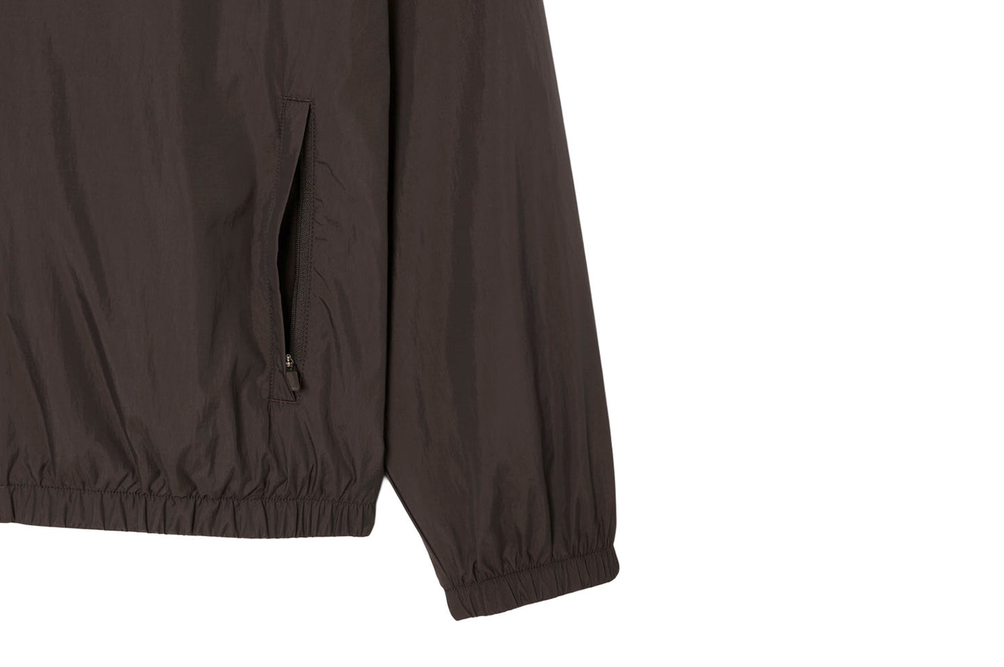 Water-repellent training jacket with hood