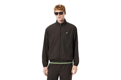 Water-repellent training jacket with hood