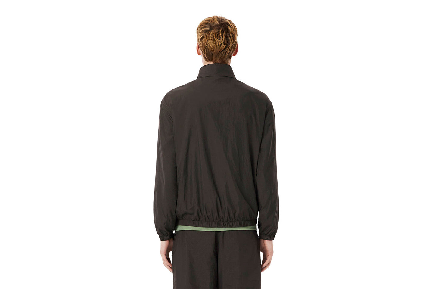 Water-repellent training jacket with hood