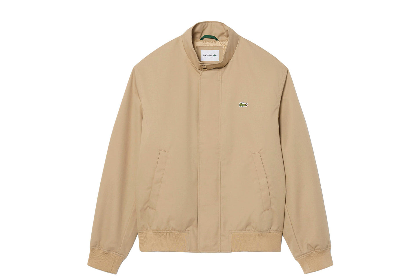 Water-repellent twill Harrington jacket
