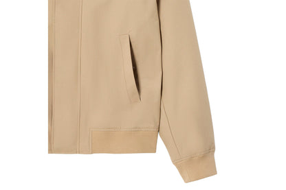 Water-repellent twill Harrington jacket