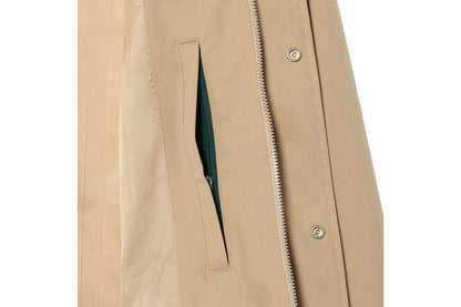 Water-repellent twill Harrington jacket