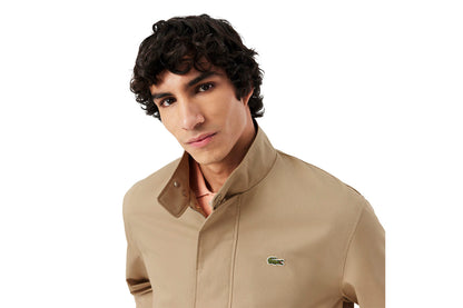 Water-repellent twill Harrington jacket