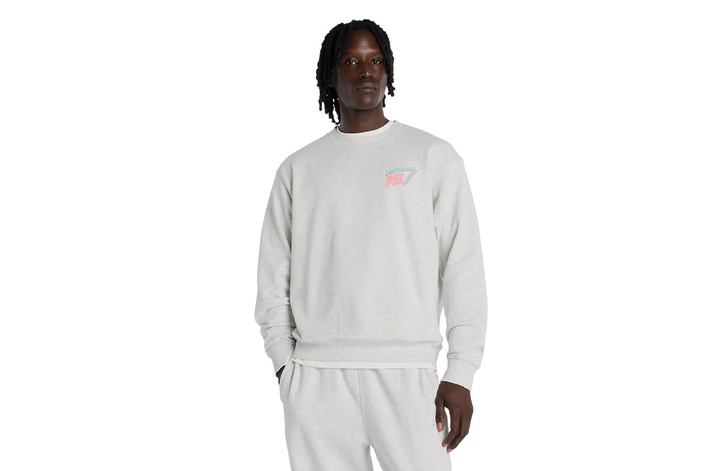 Classic Tri-Logo French Terry Crew
