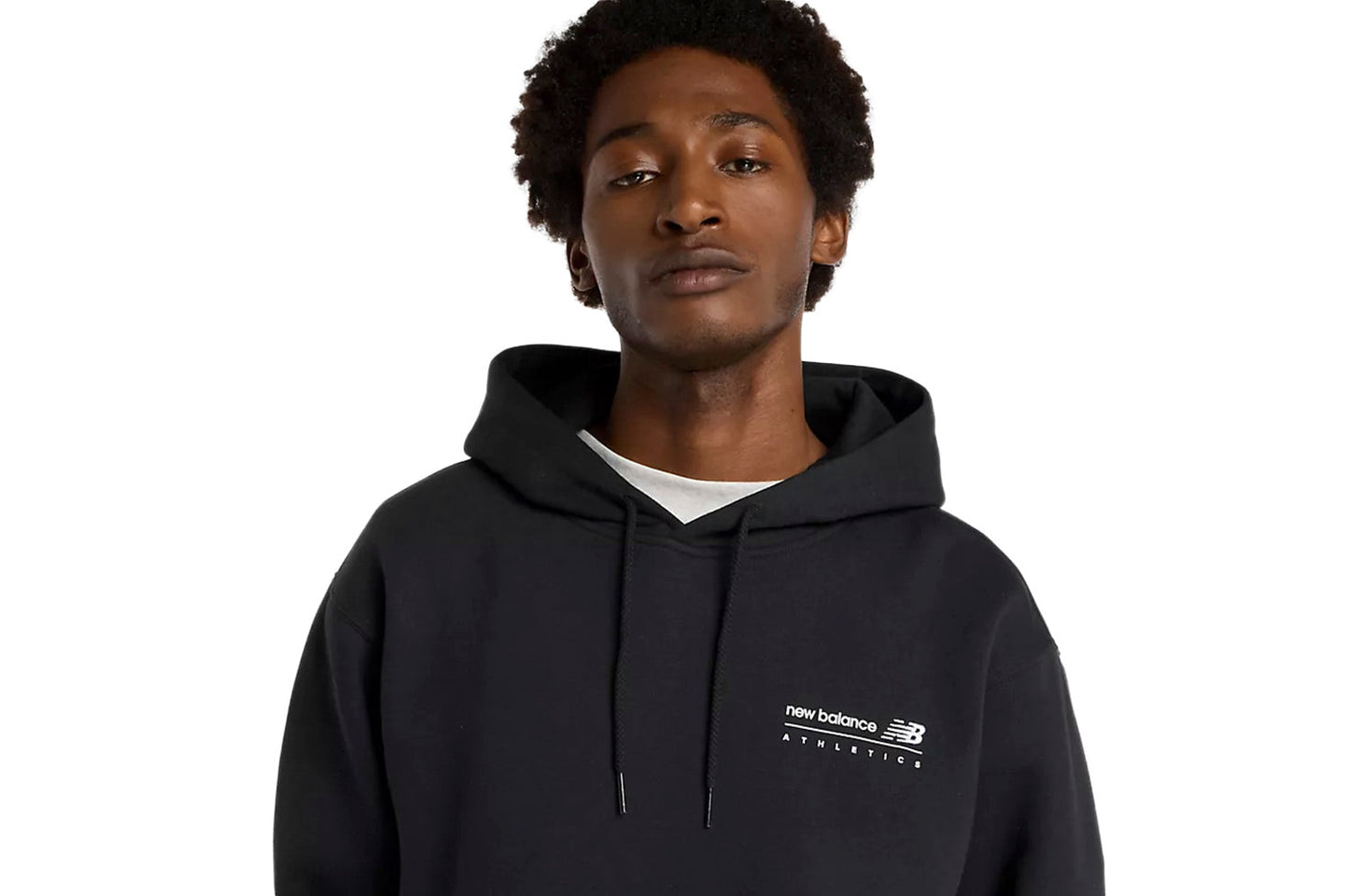 Linear Graphic Fleece Hoodie