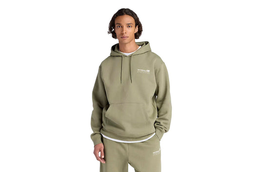 Linear Graphic Fleece Hoodie