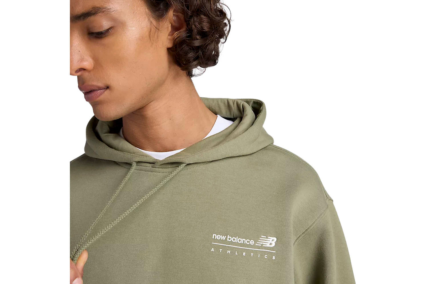 Linear Graphic Fleece Hoodie