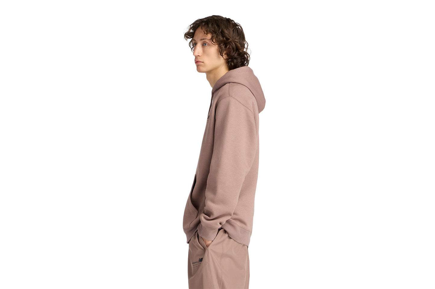 Linear Graphic Fleece Hoodie