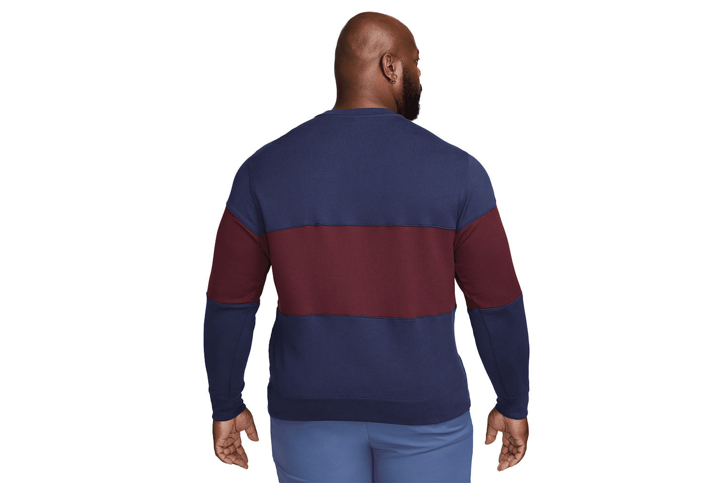 Club Color Blocked Crewneck
