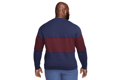 Club Color Blocked Crewneck