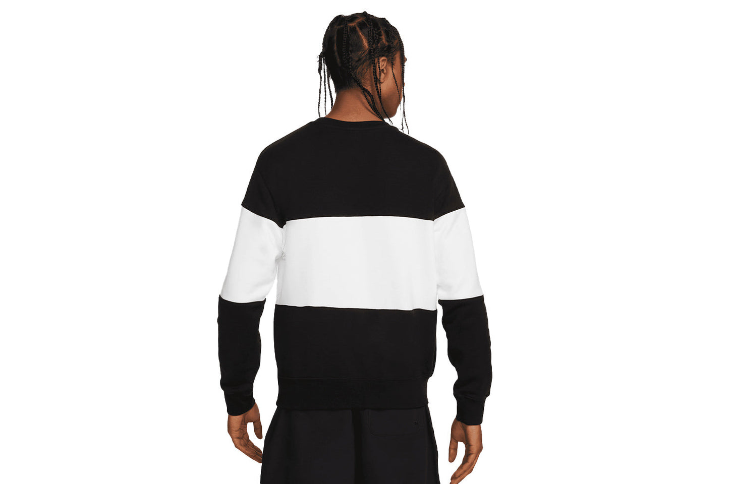 Club Color Blocked Crewneck