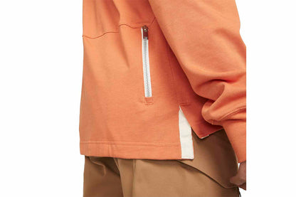 Long-Sleeve Mock Neck Top
