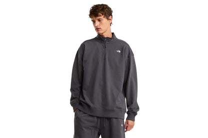 Essential Light Relaxed 1/4 Zip Crew